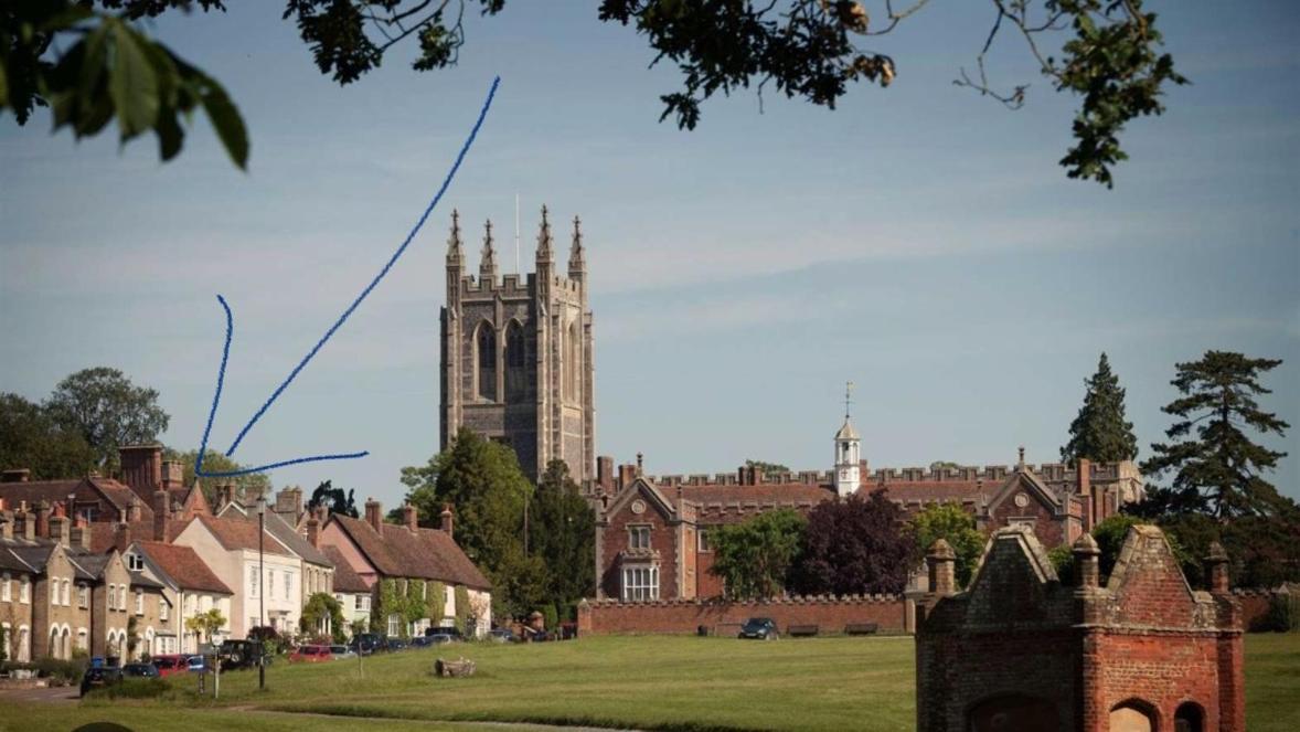 Charming Church Walk, Long Melford - 2 Bedroom Property With Parking Exteriör bild